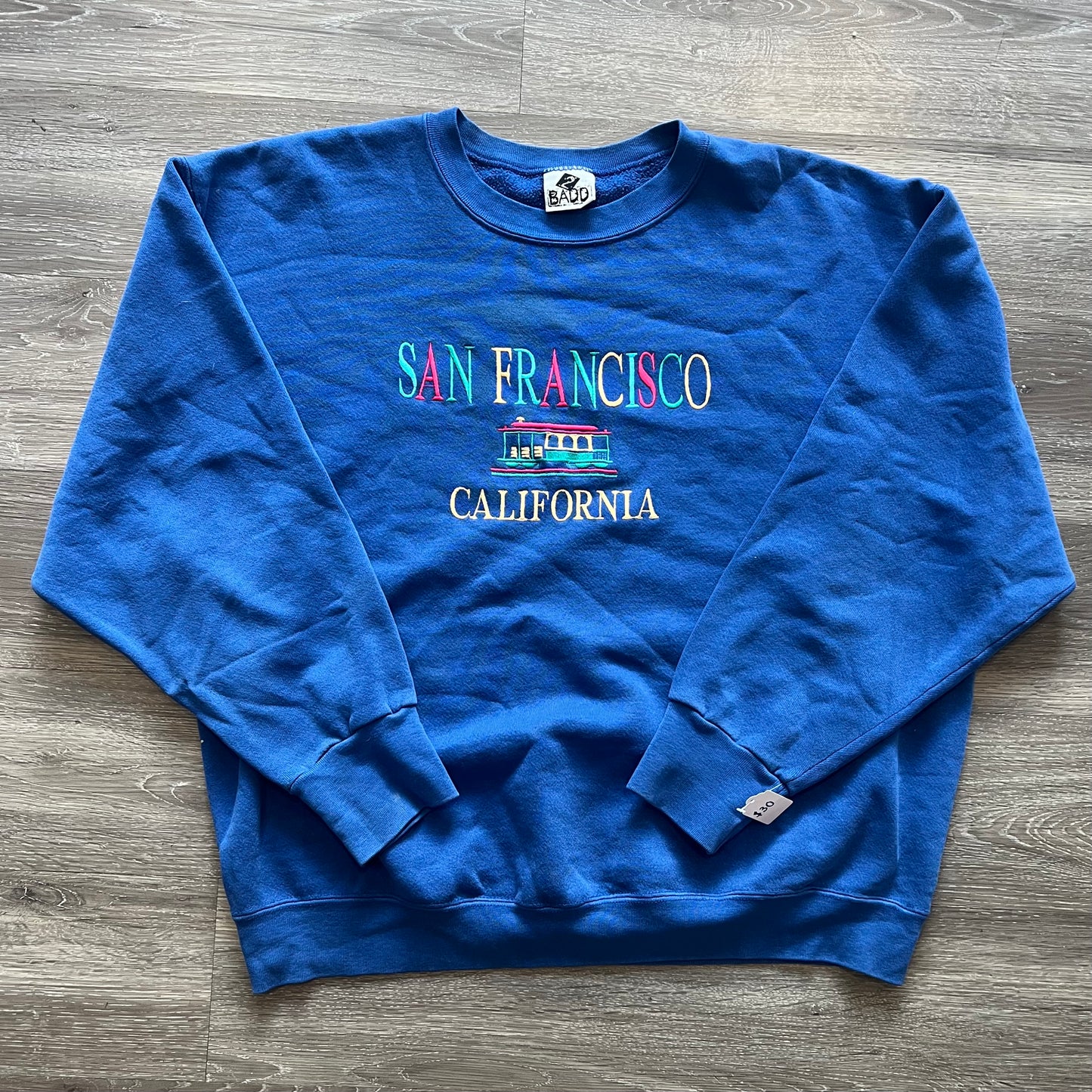 San Francisco Trolly Crewneck XL
