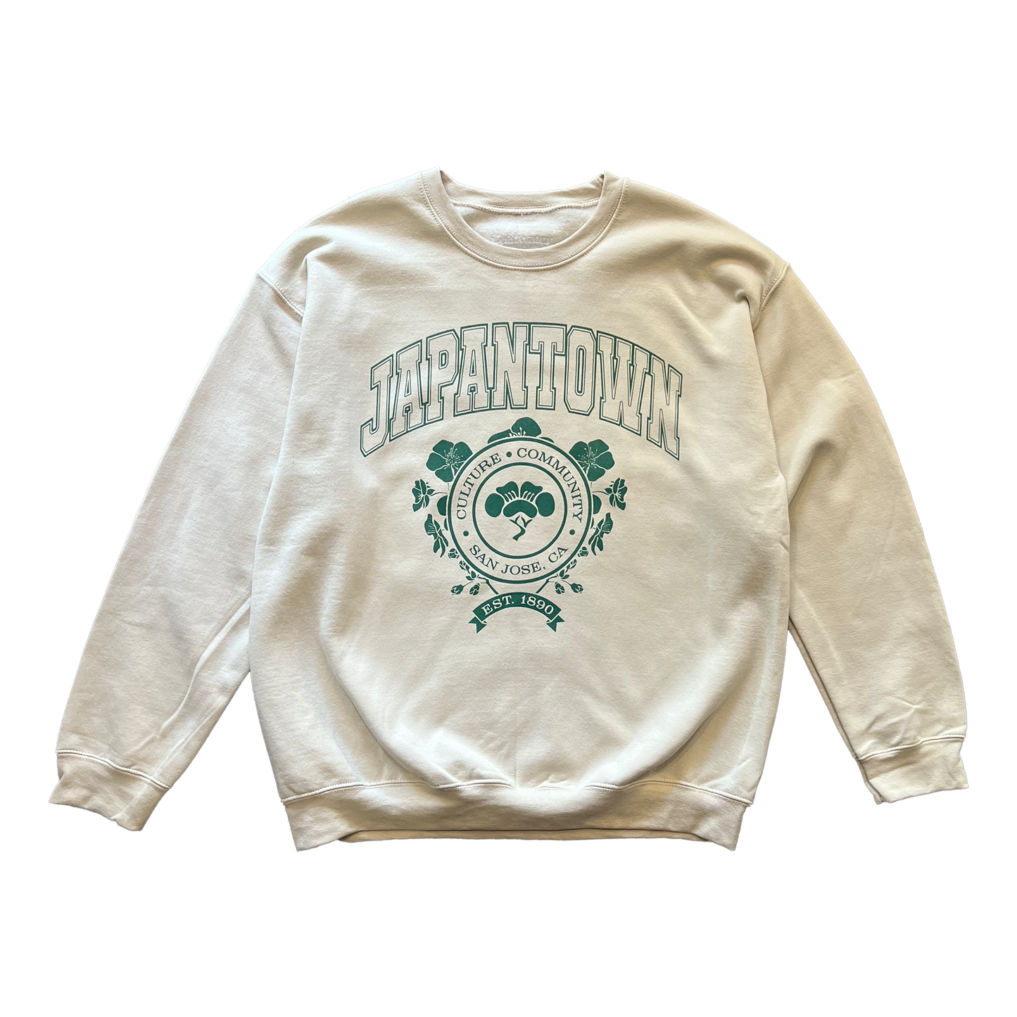 Japantown Crewneck (Sand)