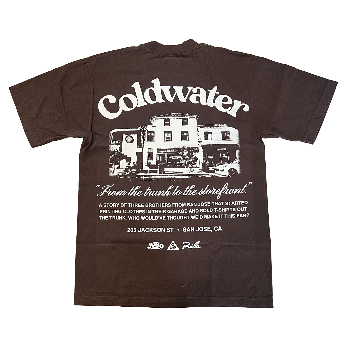 Coldwater Storefront Tee (Brown)